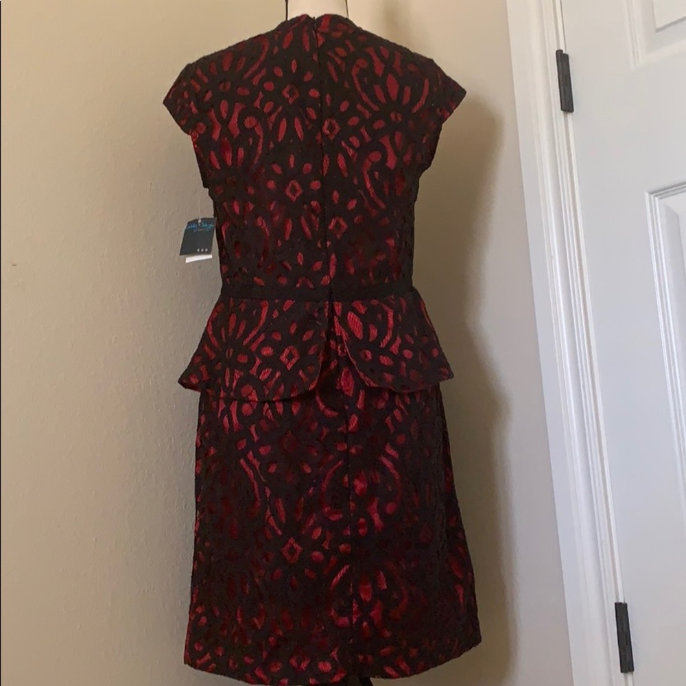 🔥🆕 SIZE 10M Gabby & Skye Peplum Dress - Picture 4 of 5